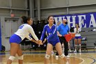 Volleyball vs Babson  Wheaton Women's Volleyball vs Babson College. - Photo by Keith Nordstrom : Wheaton, Volleyball, VB